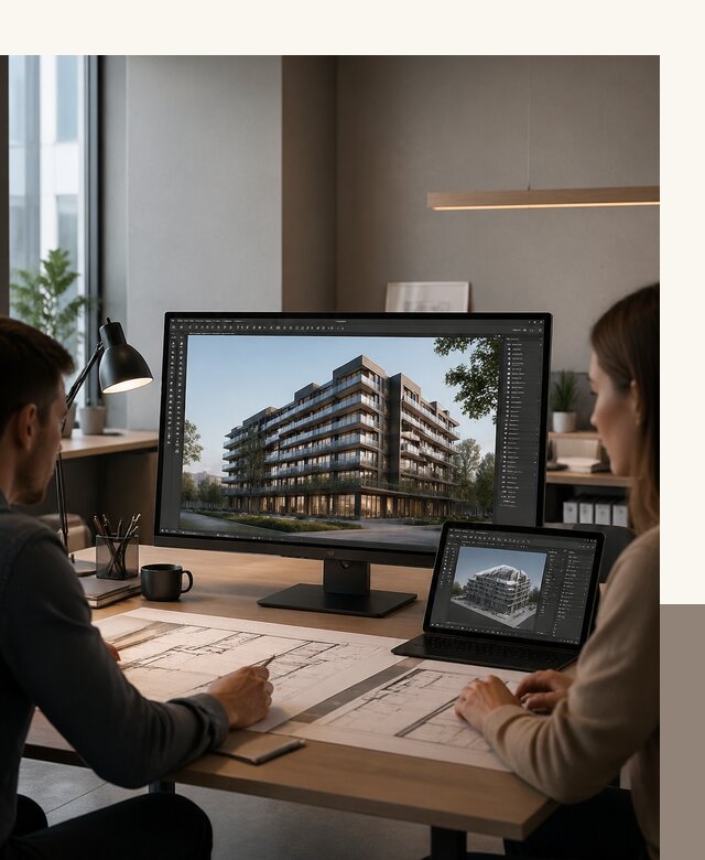3D визуализация архитектуры и объектов строительства в Гудермесе